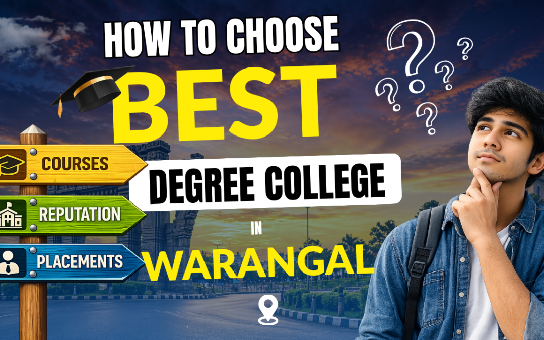 Guide to choose the best degree college in Warangal in2026